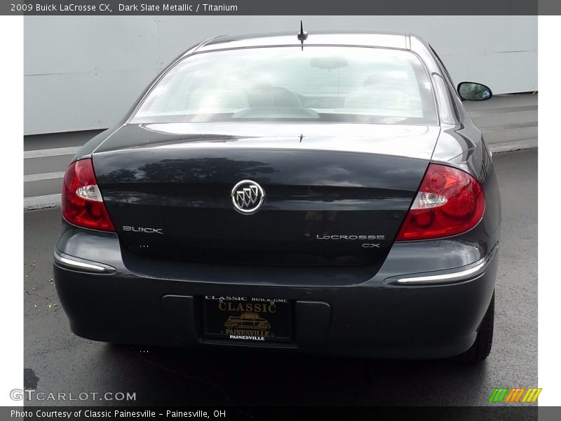 Dark Slate Metallic / Titanium 2009 Buick LaCrosse CX