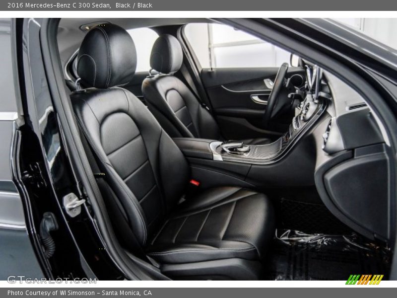 Black / Black 2016 Mercedes-Benz C 300 Sedan