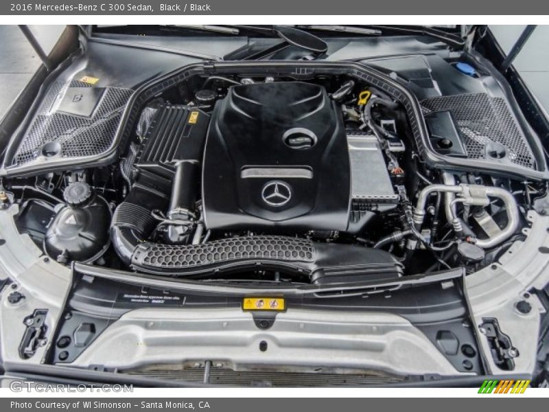 Black / Black 2016 Mercedes-Benz C 300 Sedan