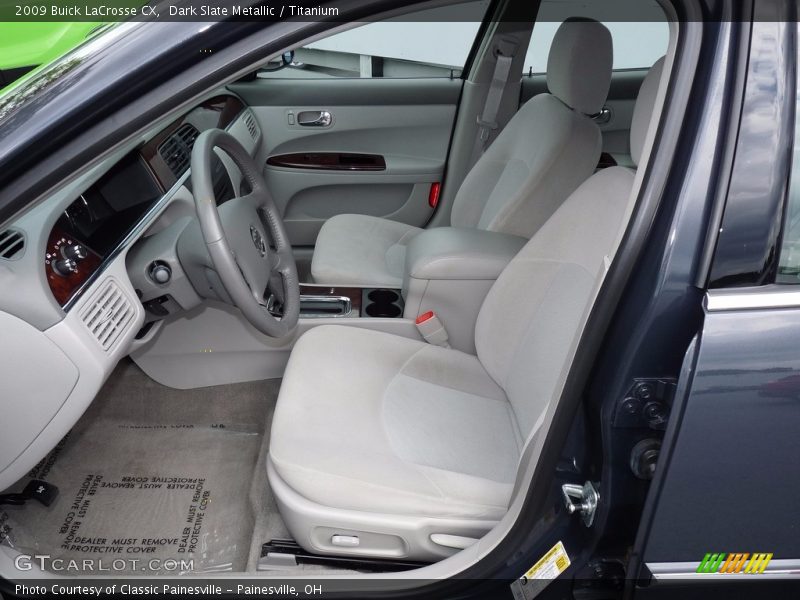Dark Slate Metallic / Titanium 2009 Buick LaCrosse CX