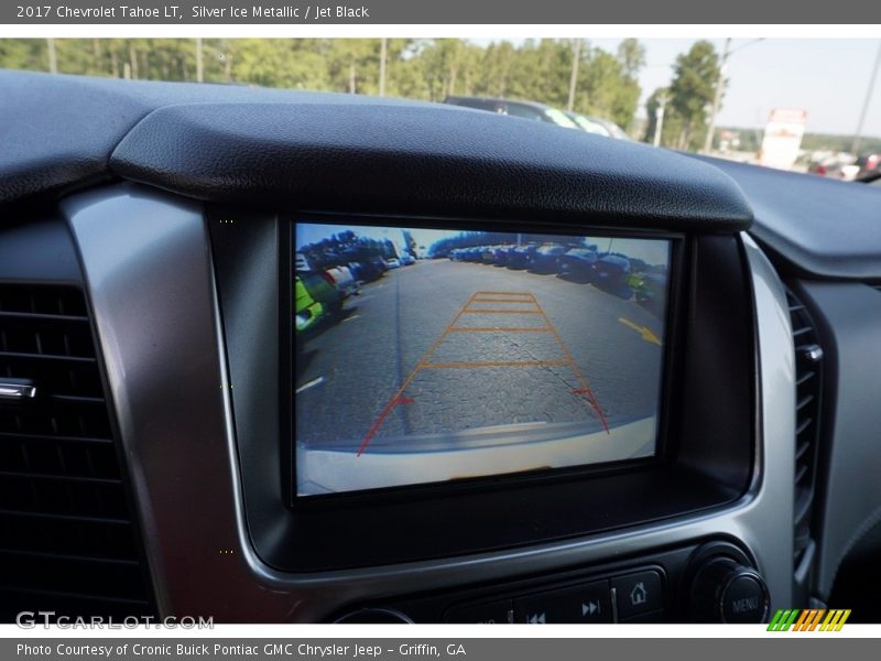 Silver Ice Metallic / Jet Black 2017 Chevrolet Tahoe LT