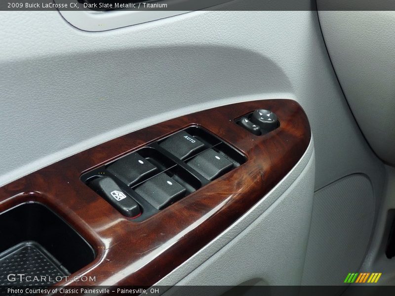 Dark Slate Metallic / Titanium 2009 Buick LaCrosse CX