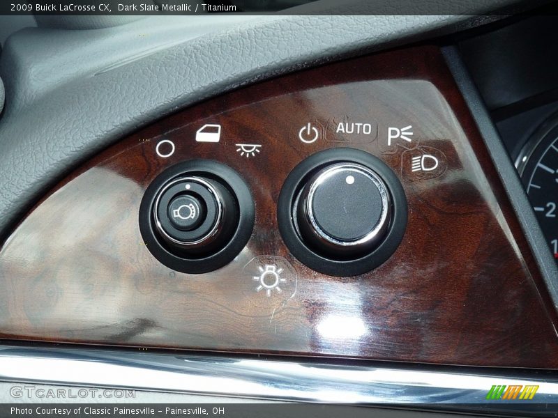 Dark Slate Metallic / Titanium 2009 Buick LaCrosse CX