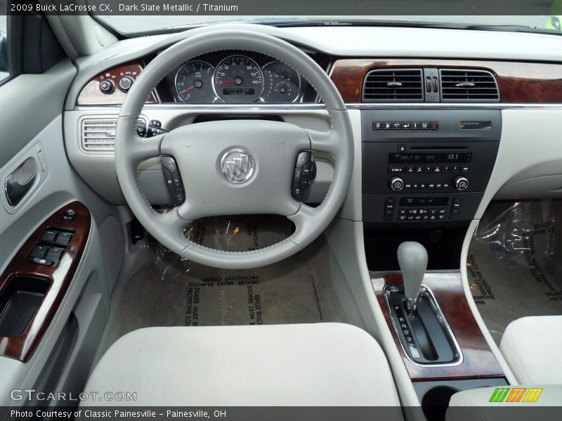 Dark Slate Metallic / Titanium 2009 Buick LaCrosse CX