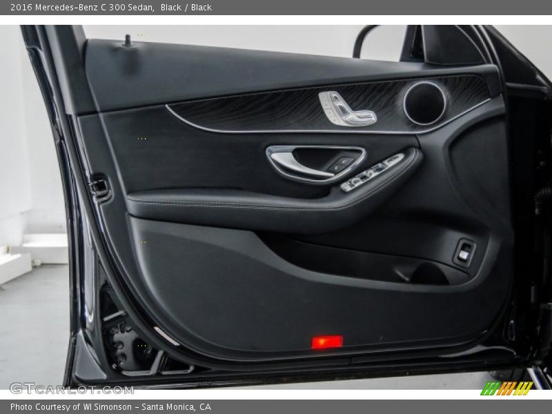 Black / Black 2016 Mercedes-Benz C 300 Sedan
