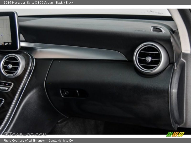 Black / Black 2016 Mercedes-Benz C 300 Sedan