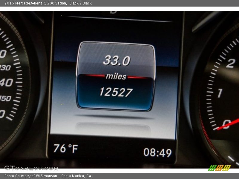 Black / Black 2016 Mercedes-Benz C 300 Sedan