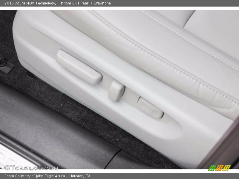 Fathom Blue Pearl / Graystone 2015 Acura MDX Technology