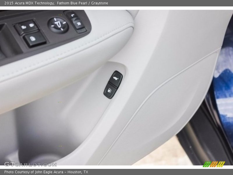 Fathom Blue Pearl / Graystone 2015 Acura MDX Technology