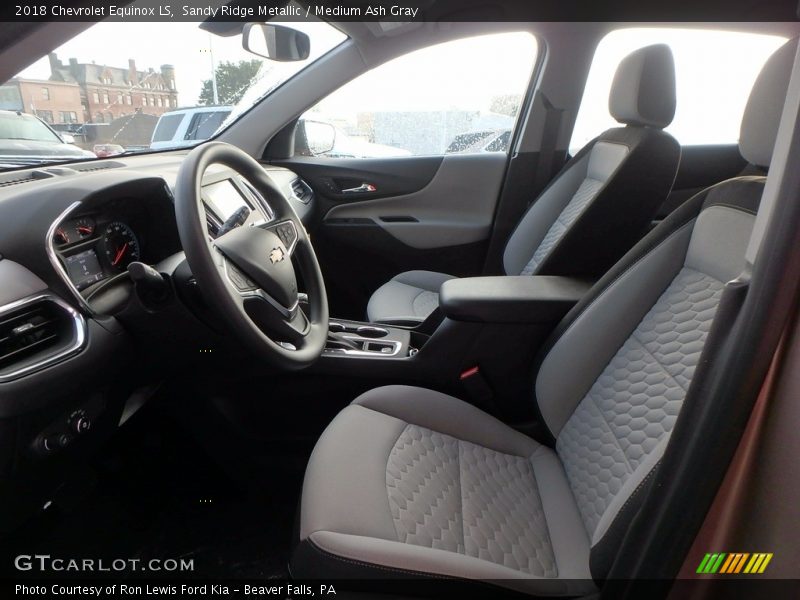 Sandy Ridge Metallic / Medium Ash Gray 2018 Chevrolet Equinox LS