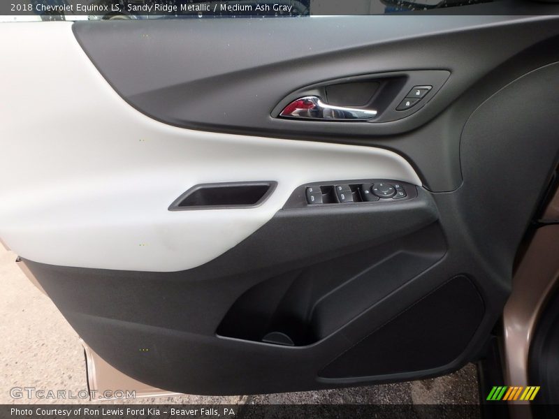 Sandy Ridge Metallic / Medium Ash Gray 2018 Chevrolet Equinox LS