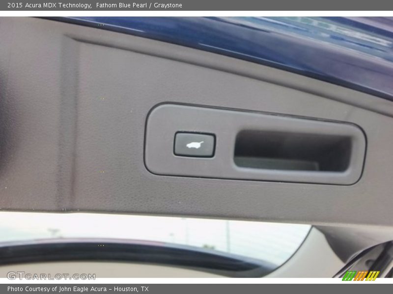 Fathom Blue Pearl / Graystone 2015 Acura MDX Technology