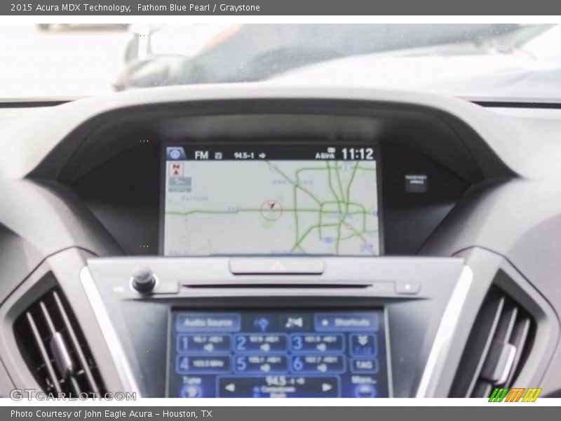 Fathom Blue Pearl / Graystone 2015 Acura MDX Technology