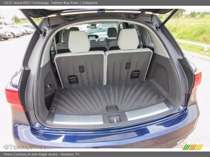 Fathom Blue Pearl / Graystone 2015 Acura MDX Technology