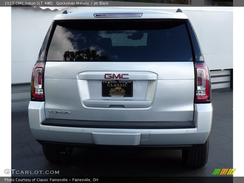 Quicksilver Metallic / Jet Black 2017 GMC Yukon SLT 4WD