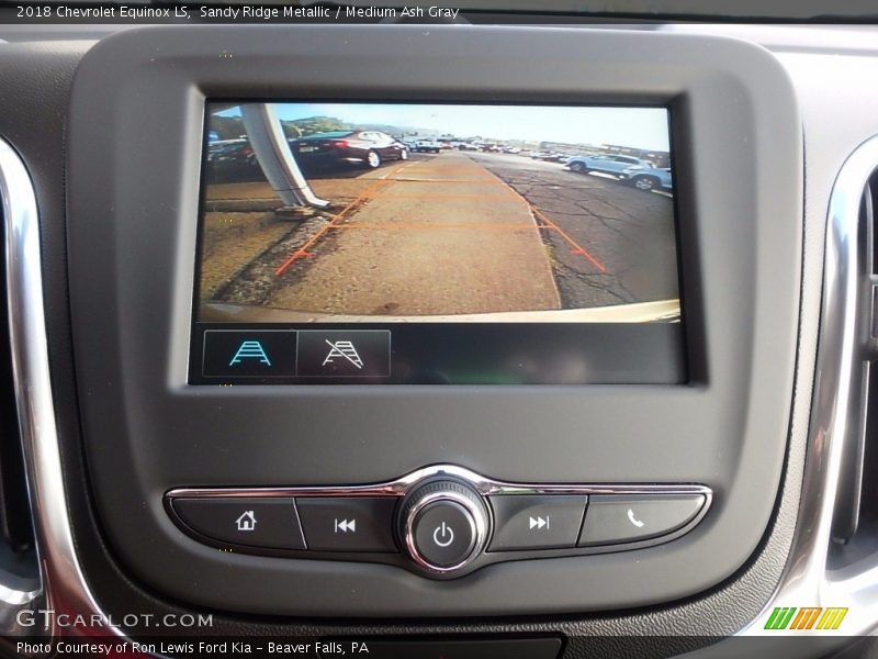 Sandy Ridge Metallic / Medium Ash Gray 2018 Chevrolet Equinox LS