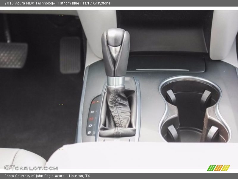 Fathom Blue Pearl / Graystone 2015 Acura MDX Technology