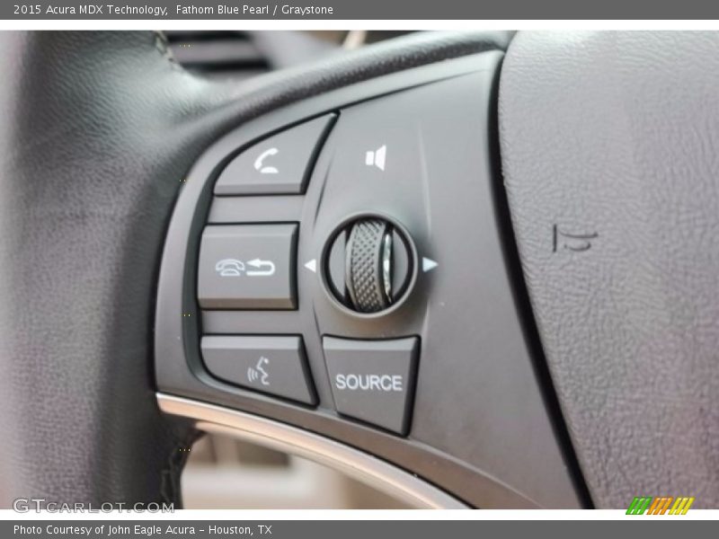 Fathom Blue Pearl / Graystone 2015 Acura MDX Technology