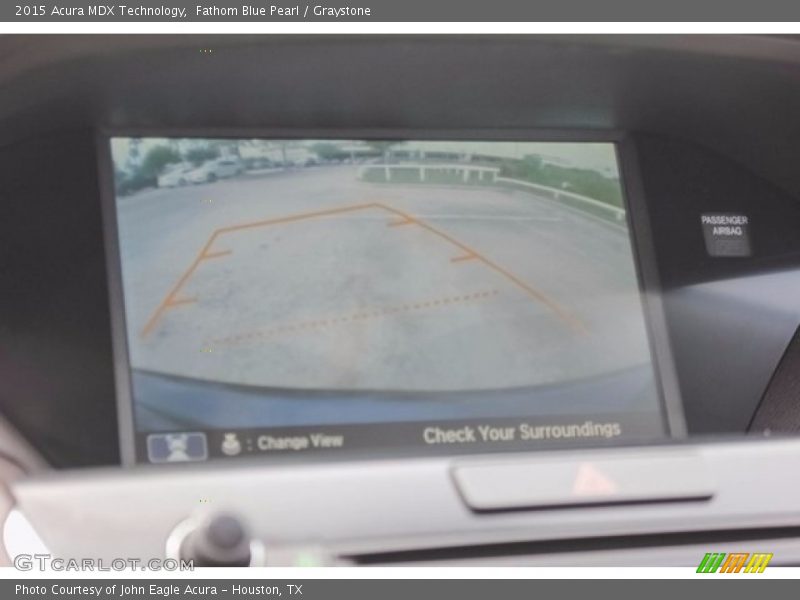 Fathom Blue Pearl / Graystone 2015 Acura MDX Technology