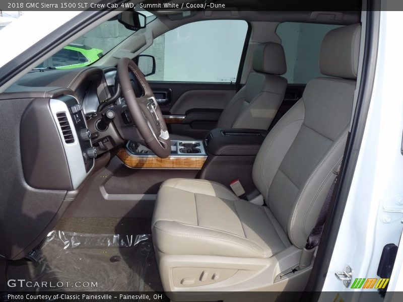  2018 Sierra 1500 SLT Crew Cab 4WD Cocoa/­Dune Interior