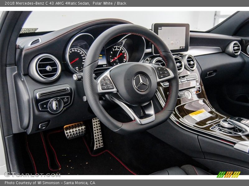 Dashboard of 2018 C 43 AMG 4Matic Sedan