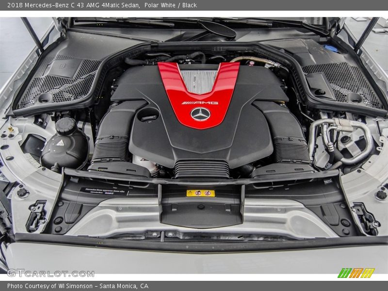  2018 C 43 AMG 4Matic Sedan Engine - 3.0 Liter AMG biturbo DOHC 24-Valve VVT V6