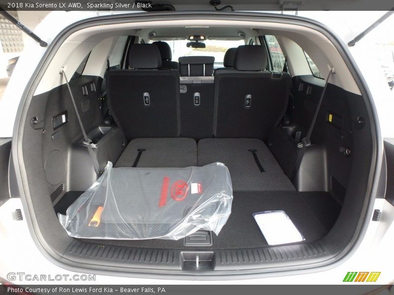Sparkling Silver / Black 2018 Kia Sorento LX AWD