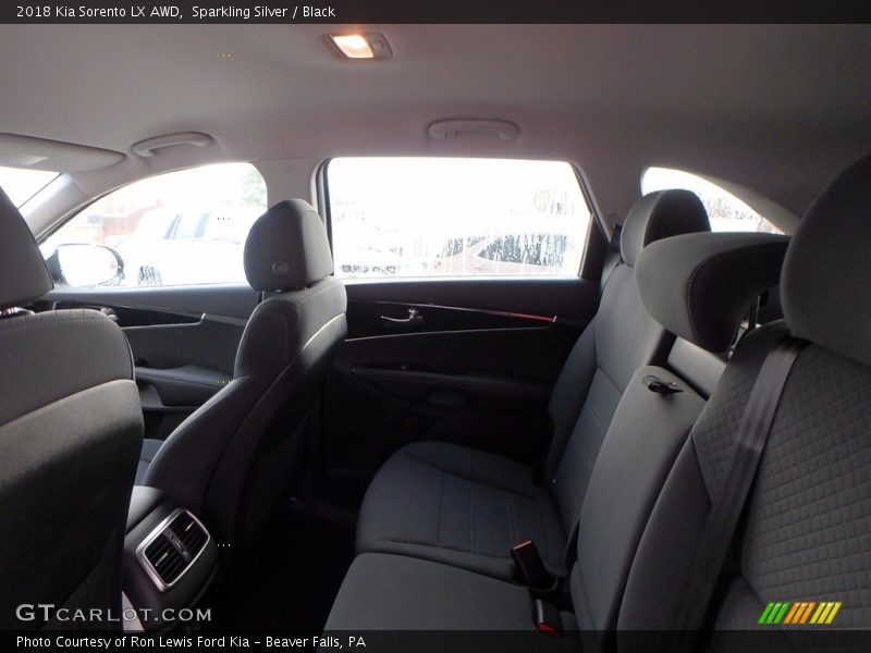 Sparkling Silver / Black 2018 Kia Sorento LX AWD