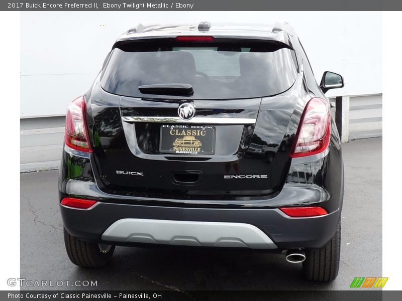 Ebony Twilight Metallic / Ebony 2017 Buick Encore Preferred II