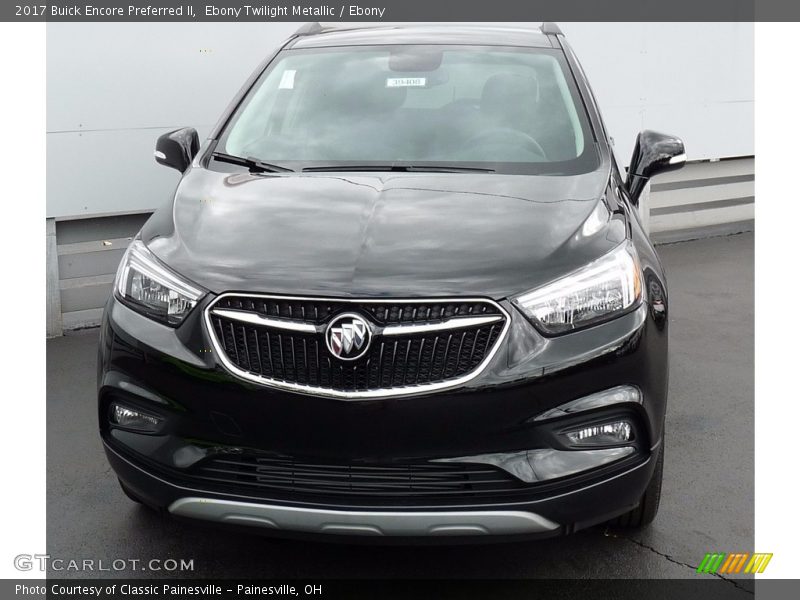 Ebony Twilight Metallic / Ebony 2017 Buick Encore Preferred II