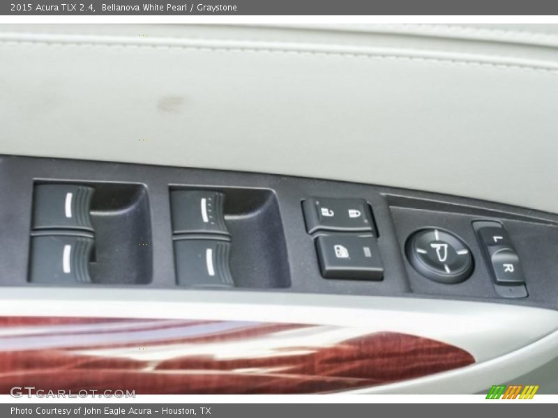 Bellanova White Pearl / Graystone 2015 Acura TLX 2.4