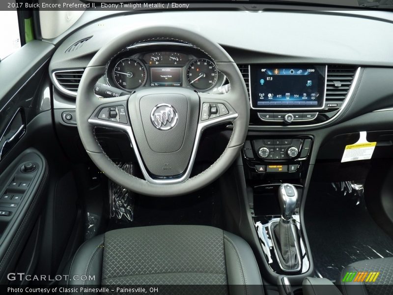 Ebony Twilight Metallic / Ebony 2017 Buick Encore Preferred II