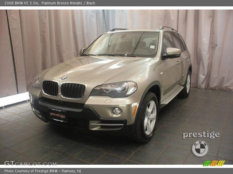 Platinum Bronze Metallic / Black 2008 BMW X5 3.0si