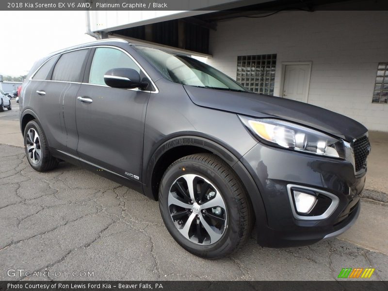 Front 3/4 View of 2018 Sorento EX V6 AWD