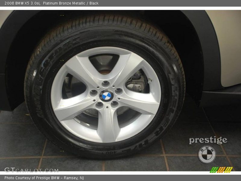 Platinum Bronze Metallic / Black 2008 BMW X5 3.0si