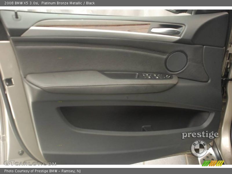 Platinum Bronze Metallic / Black 2008 BMW X5 3.0si