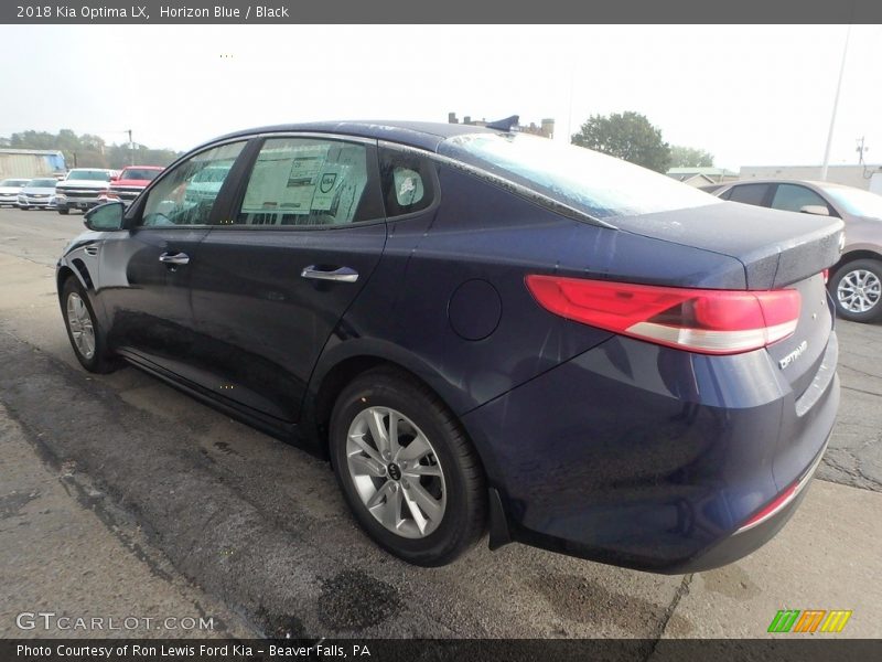 Horizon Blue / Black 2018 Kia Optima LX