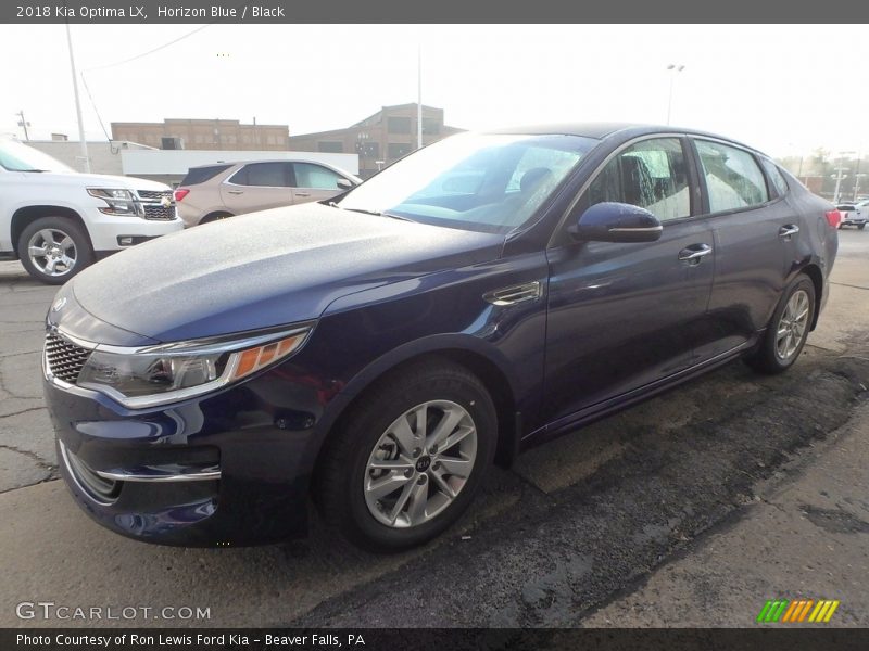 Horizon Blue / Black 2018 Kia Optima LX