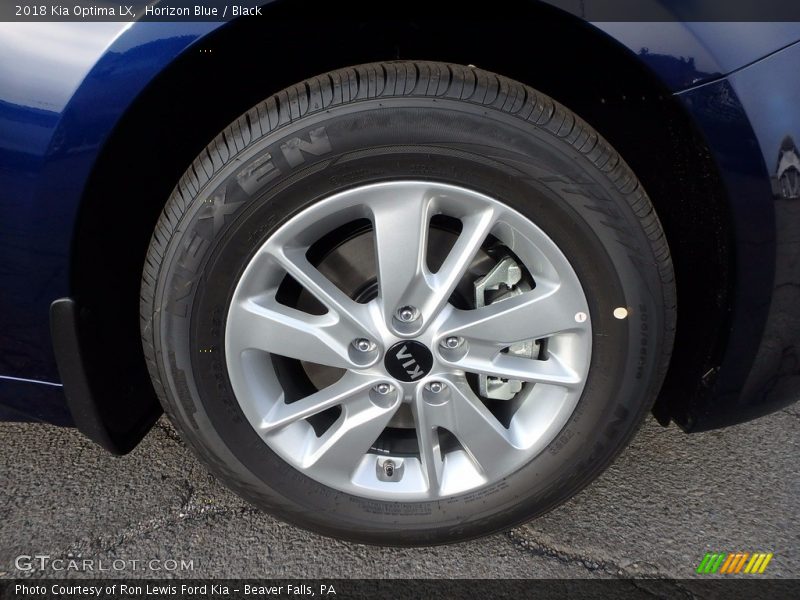 Horizon Blue / Black 2018 Kia Optima LX