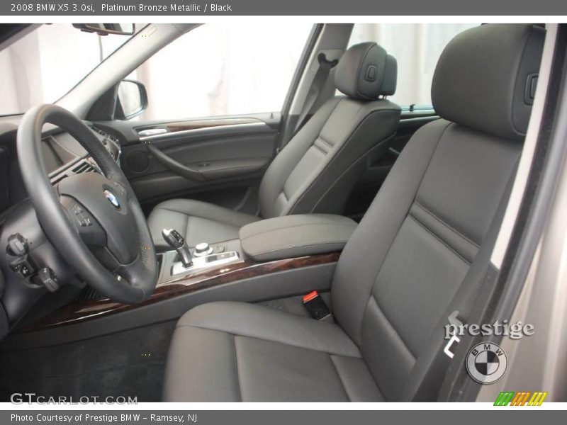 Platinum Bronze Metallic / Black 2008 BMW X5 3.0si