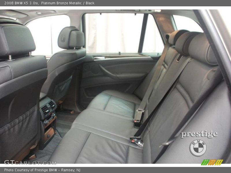 Platinum Bronze Metallic / Black 2008 BMW X5 3.0si