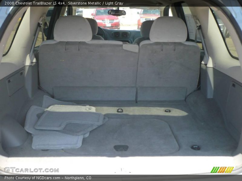 Silverstone Metallic / Light Gray 2008 Chevrolet TrailBlazer LS 4x4