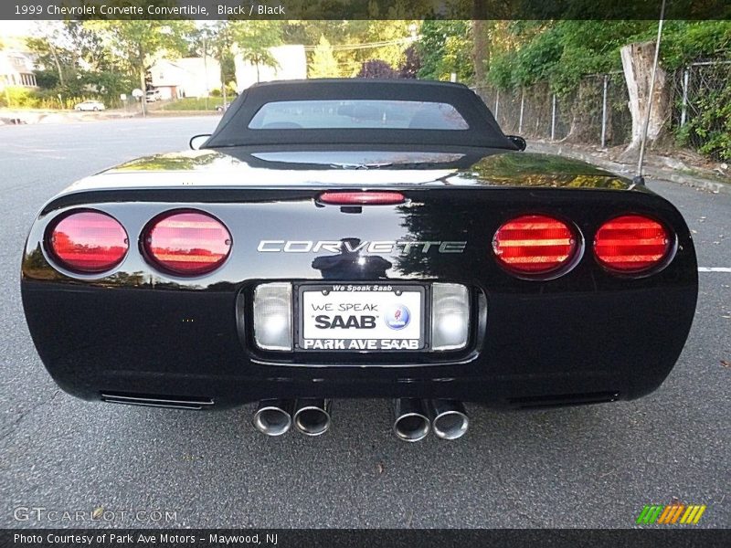 Black / Black 1999 Chevrolet Corvette Convertible
