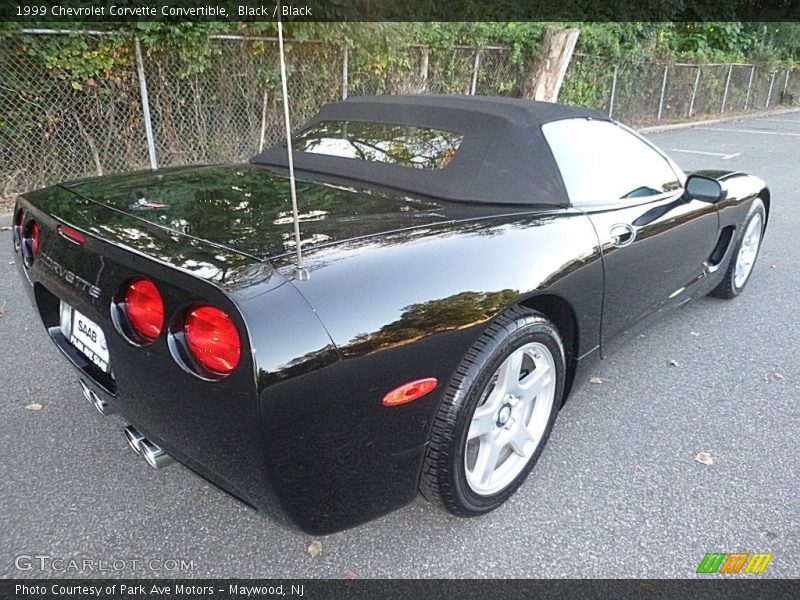 Black / Black 1999 Chevrolet Corvette Convertible