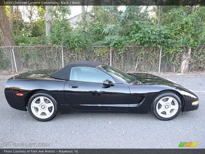 Black / Black 1999 Chevrolet Corvette Convertible