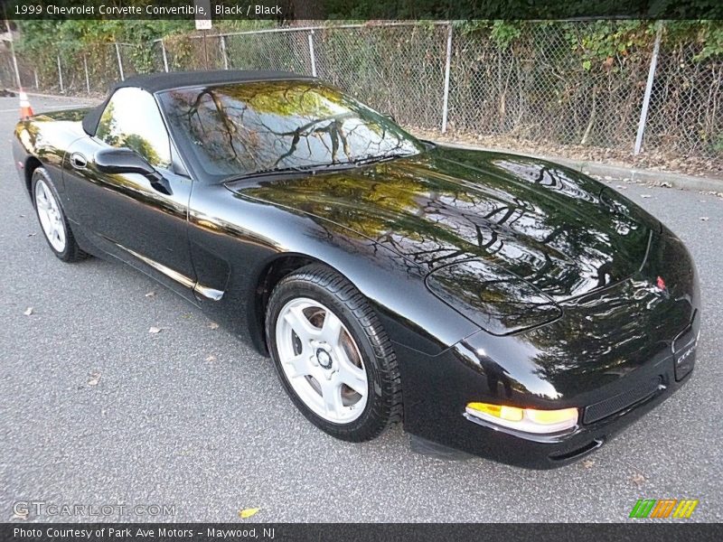 Black / Black 1999 Chevrolet Corvette Convertible