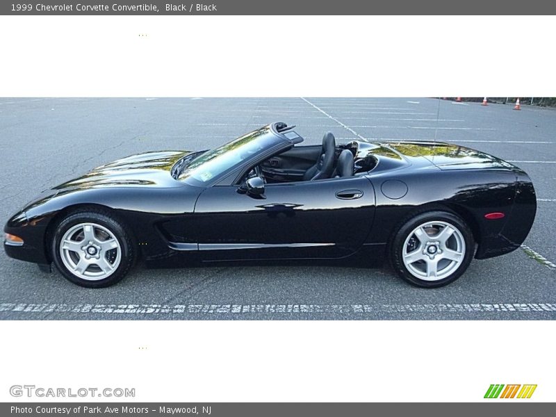 Black / Black 1999 Chevrolet Corvette Convertible