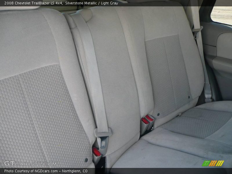 Silverstone Metallic / Light Gray 2008 Chevrolet TrailBlazer LS 4x4