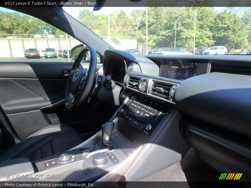 Atomic Silver / Black 2017 Lexus IS Turbo F Sport