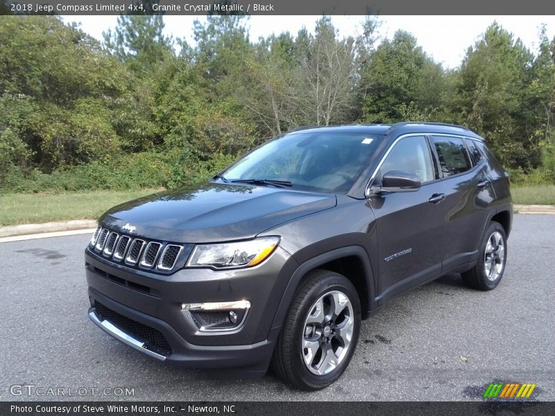 Granite Crystal Metallic / Black 2018 Jeep Compass Limited 4x4